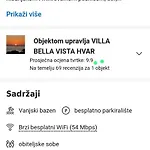 Bella Vista Hvar Villa